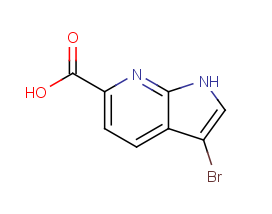 CAS:1638767-41-5;3-溴-1H-吡咯[2,3-b]吡啶-6-羧酸