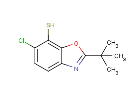 CAS:954127-39-0;2-(叔丁基)-6-氯苯并[d]恶唑-7-硫醇