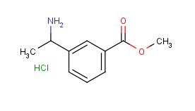 CAS: 1263378-68-2;3-(1-氨基乙基)苯甲酸甲酯盐酸盐