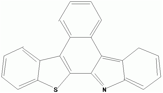 14H-苯并[c]苯并[4,5]噻吩并[2,3-a]咔唑cas:1313395-18-4