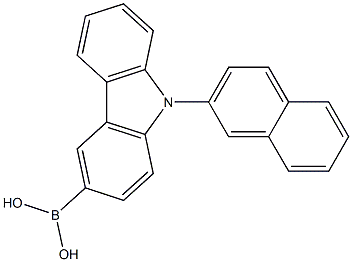 [9-(2-萘基)-9H-咔唑-3-基]硼酸cas:1133057-98-3