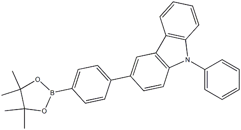 9-苯基-3-(4-(硼酸频哪醇酯)苯基)咔唑cas:1219956-30-5