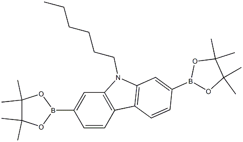 N-己基咔唑-2,7-二硼酸频哪醇酯cas:871696-12-7
