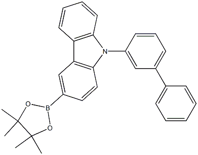 N-(3-联苯基)咔唑-3-硼酸频哪醇酯cas:1533406-38-0