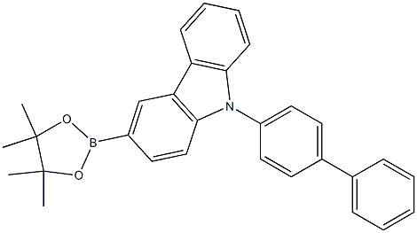 N-联苯基咔唑-3-硼酸频哪醇酯cas:1391729-66-0