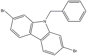 9-苄基-2,7-二溴-9H-咔唑cas:1384281-49-5