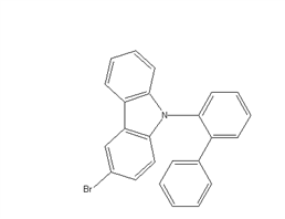 3-溴-N-(2-联苯基)咔唑cas:1609267-04-0