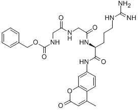 Z-甘氨酰甘氨酰精氨酸-7-氨基-4-甲基香豆素盐酸盐cas:102601-58-1