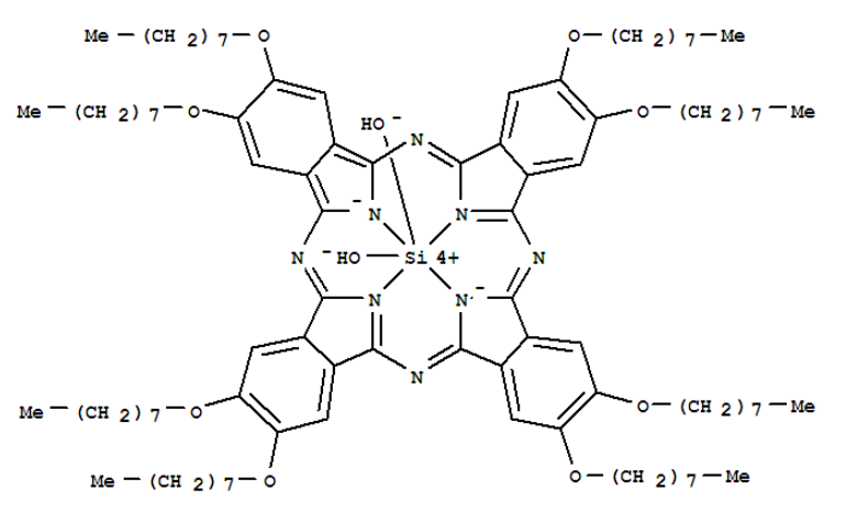 CAS:118401-72-2;2,3,9,10,16,17,23,24-八(辛氧基)-29H,31H-酞菁二氢氧化硅