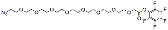 Azido-PEG8-CH2CO2-PFP CAS:2182601-80-3