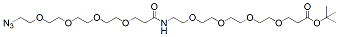 Azido-Amido-PEG8-t-butyl ester