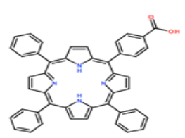 CAS:95051-10-8;5-(4-羧苯基)-10,15,2-三苯基卟吩