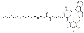 N-Fmoc-N&#039;-(azido-PEG4)-L-Lysine- PFP ester