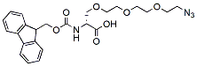 N-Fmoc-Azido-tris(ethylenoxy)-L-aline CAS:2054345-69-4