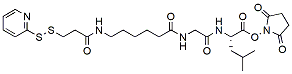 SPDP-C6-Gly-Leu-NHS ester