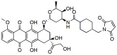 N-(4-((2,5-dioxo-2H-pyrrol-1(5H)-yl)methyl)cyclohexe)-Doxorubicin