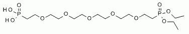 Diethoxy-phosphorylethyl-PEG5-ethylphosphonic acid CAS:1446282-17-2