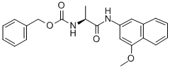 苄基{(2S)-1-[(4-甲氧基-2-萘基)氨基]-1-氧代-2-丙基}氨基甲酸酯cas:201982-94-7