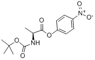N-叔丁氧羰基-L-丙氨酸 4-硝基苯酯cas:2483-49-0