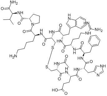 N-乙酰基-L-半胱氨酰-L-a-谷氨酰-L-组氨酰-D-苯丙氨酰-L-精氨酰cas:91050-39-4