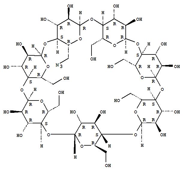 N3-β-CD;单(6-叠氮-6-去氧)倍他环糊精;CAS:98169-85-8