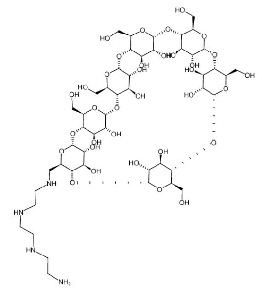 CAS:65294-33-9;单(6-三乙烯四胺-6-去氧)倍他环糊精