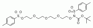 N-Tos-N-(t-butoxycarbonyl)-aminoxy-PEG4-Tos CAS:1817735-42-4