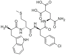 H-D-Trp-D-Met-p-chloro-D-Phe-Gla-NH2cas:178396-45-7