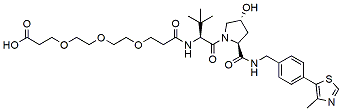 (S,R. S)-AHPC-PEG3-acid CAS:2140807-42-5