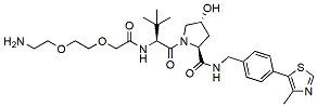(S,R. S)-AHPC-PEG2-amine hydrochloride salt CAS:2010159-60-9