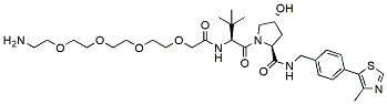 (S,R. S)-AHPC-PEG4-amine hydrochloride salt CAS:2010159-57-4