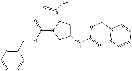 2S,4S)-1-((Benzyloxy)carbonyl)-4-(((benzyloxy)carbonyl)aMino)pyrrolidine-2-carboxylic acid,cas:29475-98-7