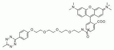 TAMRA-PEG4-Methyltetrazine CAS:2163772-19-6