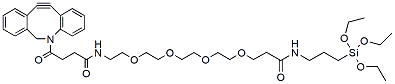 DBCO-PEG4-triethoxysile CAS:2353410-02-1
