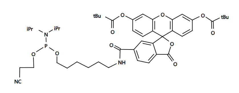 6-FAM phosphoramidite|CAS 204697-37-0|6-荧光素磷酰胺