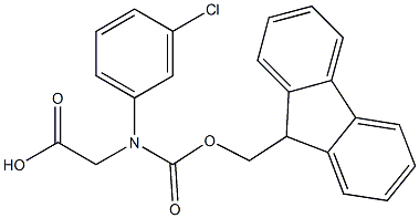 N-Fmoc-S-3-氯苯甘氨酸cas:1260608-79-4