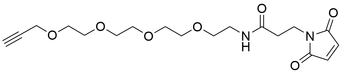 Alkyne-PEG4-Maleimide CAS:1609651-90-2