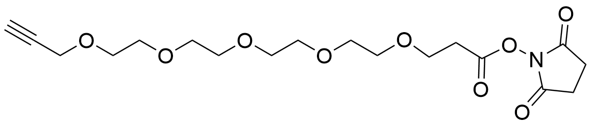 Alkyne-PEG4-NHS Ester CAS:1393330-40-9