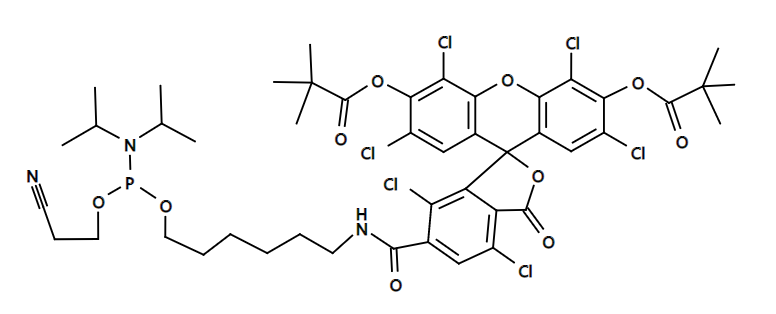 6-HEX phosphoramidite|6-六氯荧光素亚磷酰胺