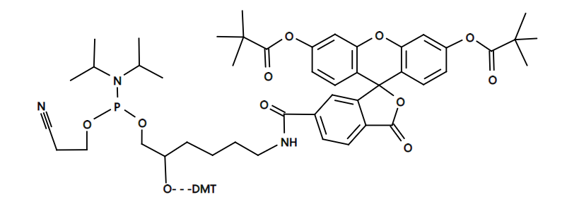 6-Fluorescein phosphoramidite|CAS204697-37-0|6-荧光素亚磷酰胺