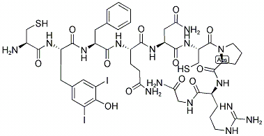 (3,5-Diiodo-Tyr²,Arg⁸)-Vasopressin,cas: 63441-67-8