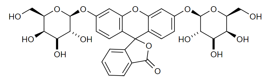 FDG|Fluorescein di-beta-D-galactopyroside|CAS17817-20-8|荧光素 二-β-D-吡喃半乳糖苷