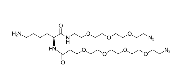 N(alpha)-PEG4-azide-L-Lysine-PEG3-azide