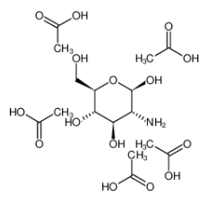 β-D-葡萄糖胺五乙酸酯cas:7772-79-4;2-Acetamido-2-Deoxy-Beta-D-Glucopyrose 1,3,4,6-Tetraacetate