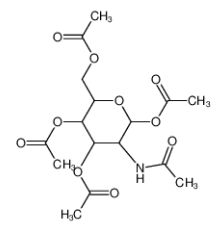 (5-acetamido-3,4,6-triacetyloxyox-2-yl)methyl acetatecas:10385-50-9