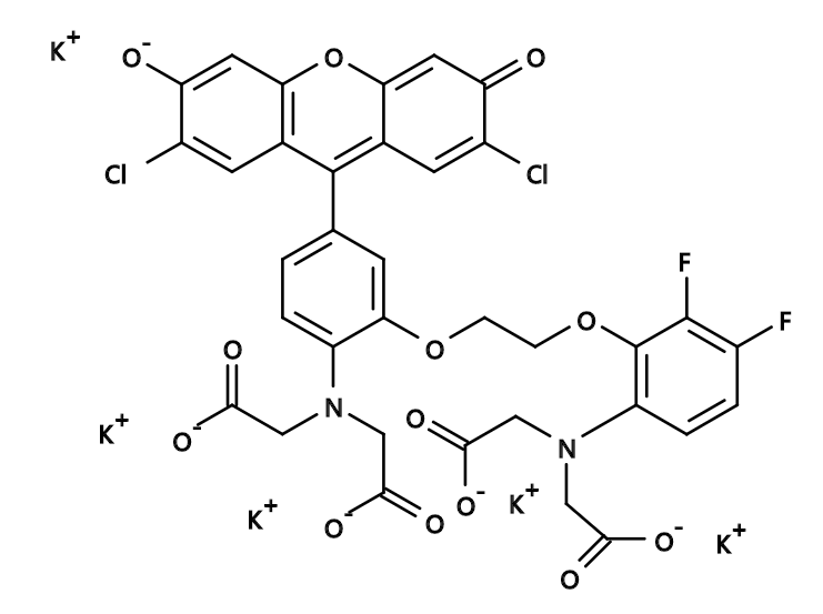 Fluo-3, pentapotassium salt|钙离子荧光探针Fluo-3, 五钾盐