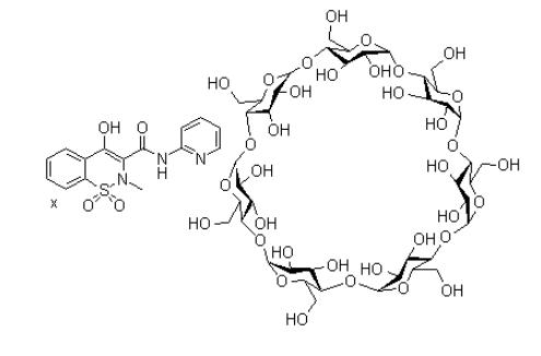 CAS:96684-39-8;吡罗昔康-β-环糊精