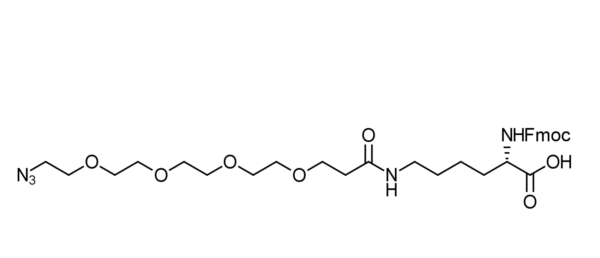Azido-PEG4-amido-Lys(Fmoc)-acid