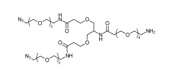 Amino-PEG4-bis-PEG3-azide