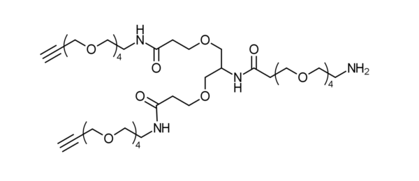 Amino-PEG4-bis-PEG4-alkyne